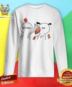 Reveluv Sm Red Velvet Meme Sweatshirt