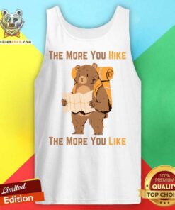 Bear The More You Hike The More You Like Tank Top