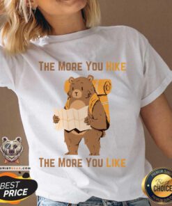 Bear The More You Hike The More You Like V-neck