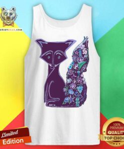 Cute As Fox Sketch Tank Top