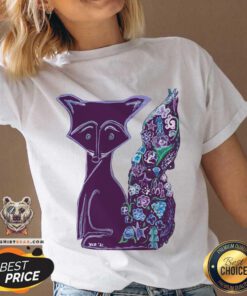 Cute As Fox Sketch V-neck