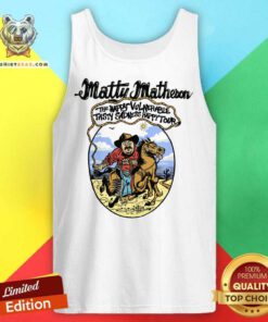 Matty Matheson The Happy Vulnerable Tasly Sadness Happy Tour Tank Top