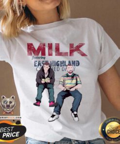 Milk Featuring East Highland Cecied Day V-neck