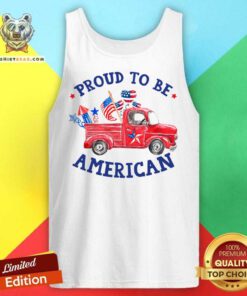 Proud To Be American Truck Tank Top