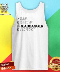 Eat Sleep Headbanger Repeat Tank Top