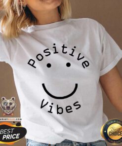 Smiley Face Cute V-neck