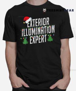 Exterior Illumination Expert Christmas Light Decorator Shirt