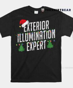 Exterior Illumination Expert Christmas Light Decorator Shirt