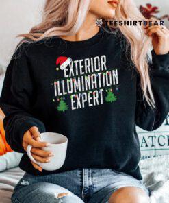 Exterior Illumination Expert Christmas Light Decorator Shirt