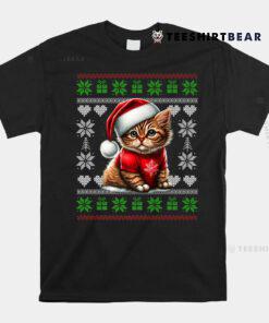 Funny Cat Christmas Shirt