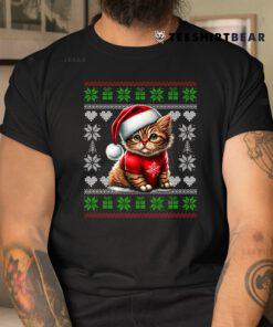 Funny Cat Christmas Shirt