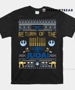 Happy Hanukkah Return Of The Judai Christmas Jewish Shirt