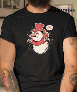 Happy Snowman Merry Christmas Shirt