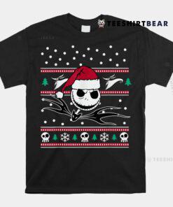 Nightmare Before Christmas Jack Bw Shirt