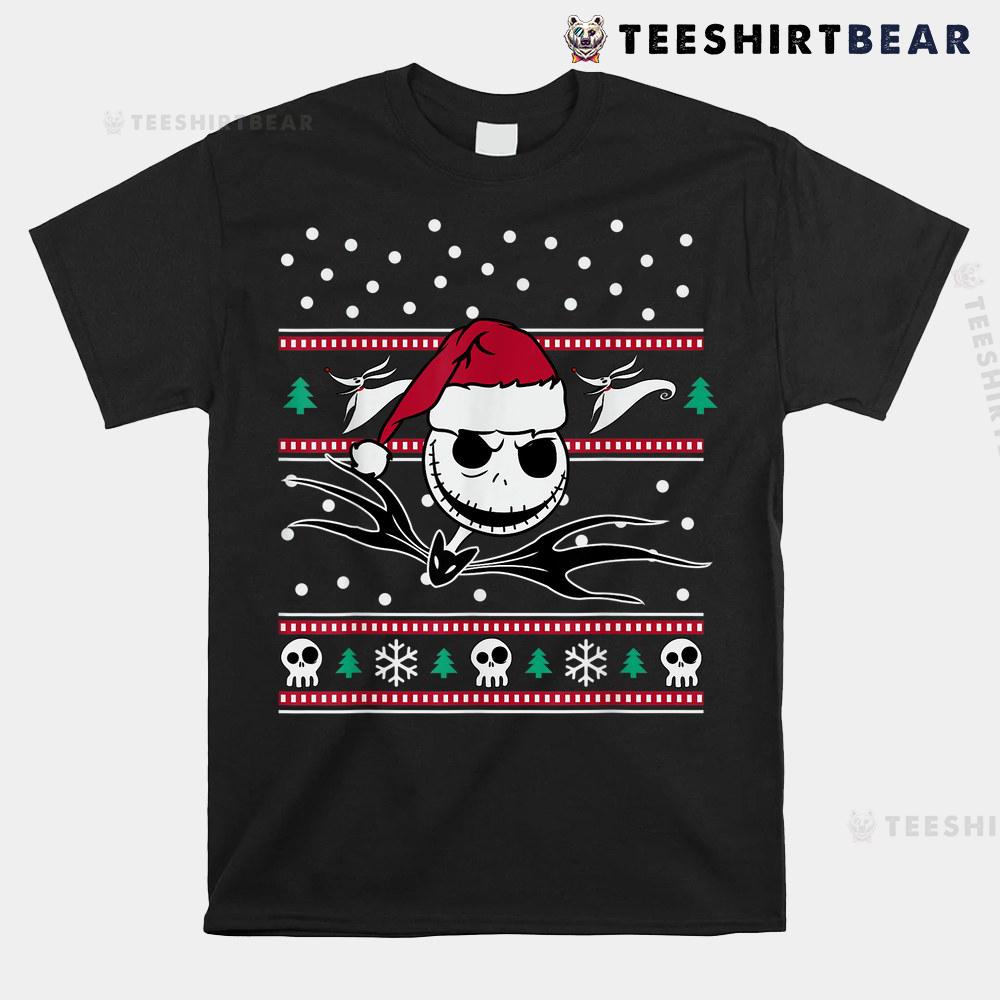 Nightmare Before Christmas Jack Bw Shirt