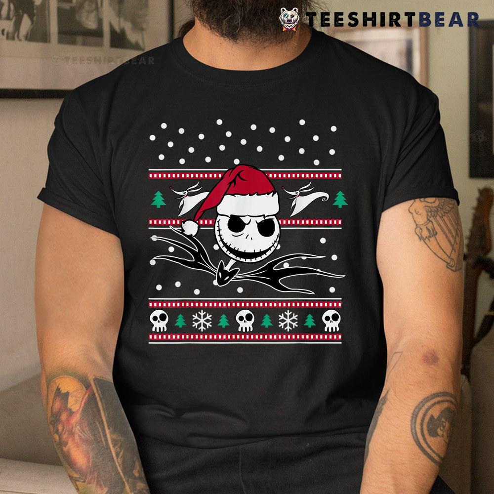 Nightmare Before Christmas Jack Bw Shirt