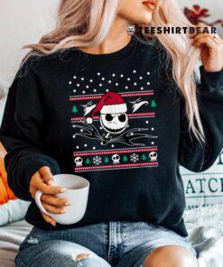 Nightmare Before Christmas Jack Bw Shirt