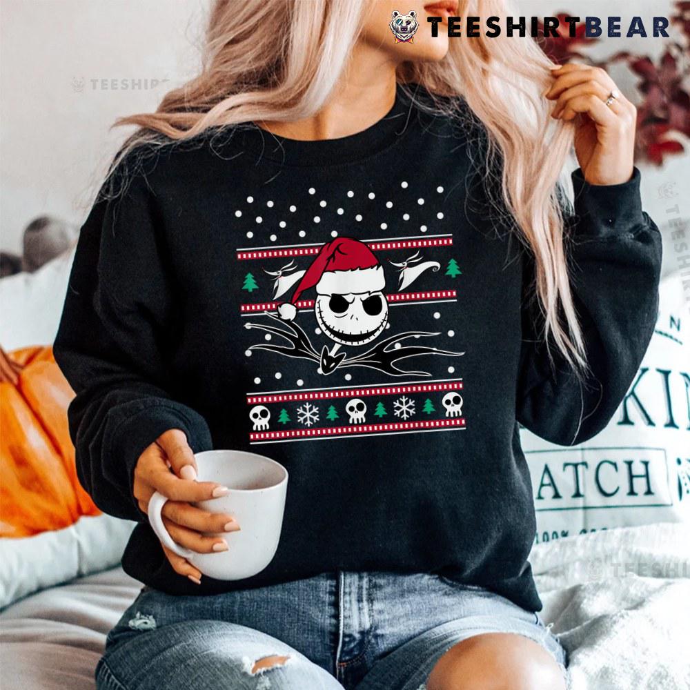 Nightmare Before Christmas Jack Bw Shirt