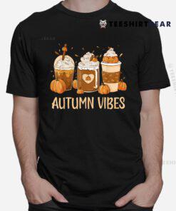 Pumpkin Spice Latte Fall Autumn Vibes Pumpkin Spice Coffee Shirt
