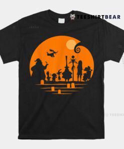 The Nightmare Before Christmas Halloween Silhouette Shirt