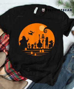 The Nightmare Before Christmas Halloween Silhouette Shirt