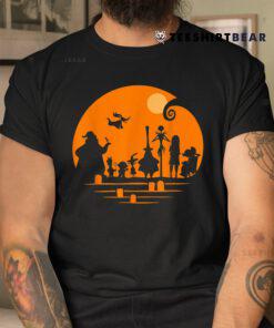 The Nightmare Before Christmas Halloween Silhouette Shirt
