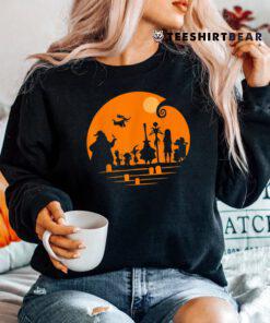The Nightmare Before Christmas Halloween Silhouette Shirt