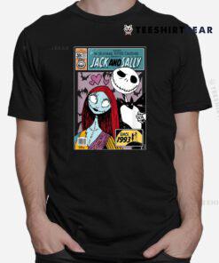 The Nightmare Before Christmas Jack And Sally Shirt