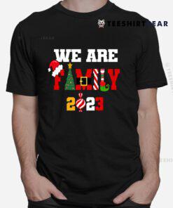 We Are Family 2023 Happy Family Christmas Shirt