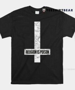 Antichrist Grunge Religion Is Poison Atheist Occult Gothic Shirt