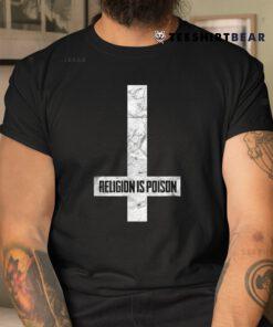 Antichrist Grunge Religion Is Poison Atheist Occult Gothic Shirt