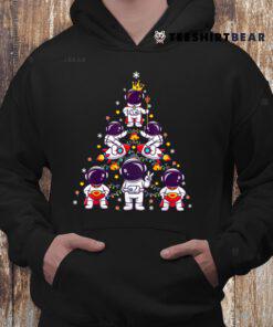 Astronaut Space Gifts Woman Christmas Tree Xmas Shirt