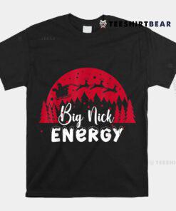 Big Neck Energy Santa's Trenaut Funny Christmas Xmas Shirt