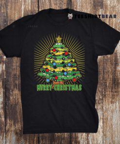Car Lover Christmas Tree Pajamas Toddler Shirt