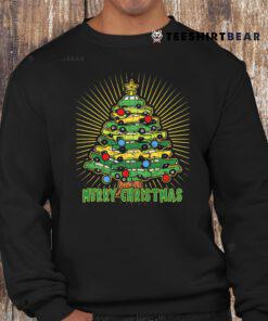 Car Lover Christmas Tree Pajamas Toddler Shirt