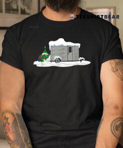 Cargo Trailer Camping Christmas Holiday Camper Shirt