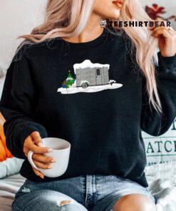 Cargo Trailer Camping Christmas Holiday Camper Shirt