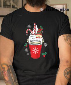 Christmas Coffee Gnome Funny Xmas Fueled By Candy Drinks Shirt