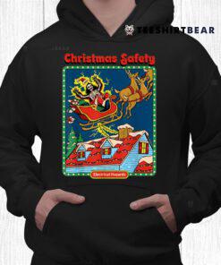 Christmas Safety Electrical Hazards Satan Xmas Shirt