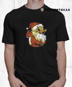 Christmas Santa Rubber Duck Funny Shirt