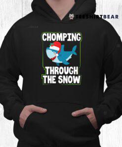 Christmas Shark Holiday Chomping Through The Snow Shirt