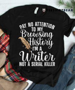 Cool Writer Author Journalist Writing Poetry Shirt