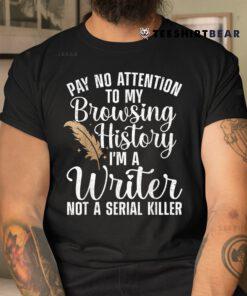 Cool Writer Author Journalist Writing Poetry Shirt
