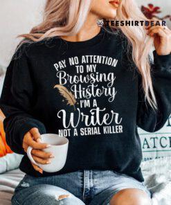 Cool Writer Author Journalist Writing Poetry Shirt