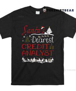 Credit Analyst Xmas Job Cute Christmas Shirt