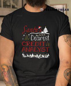 Credit Analyst Xmas Job Cute Christmas Shirt