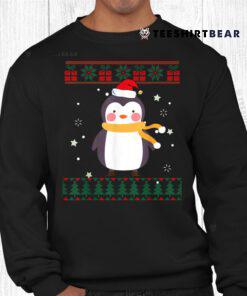 Cute Penguin Lover Xmas Funny Penguin Christmas Ugly Christmas Sweater Shirt