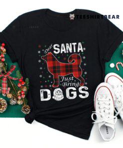 Dear Santa Just Bring Dogs Christmas Shirt