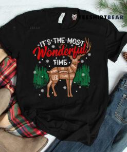Deer Bbq Funny Grilling Bbq Pitmaster Christmas Barbeque Shirt