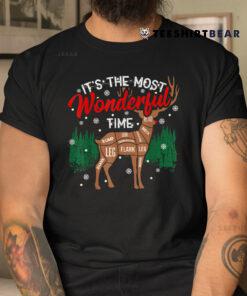 Deer Bbq Funny Grilling Bbq Pitmaster Christmas Barbeque Shirt